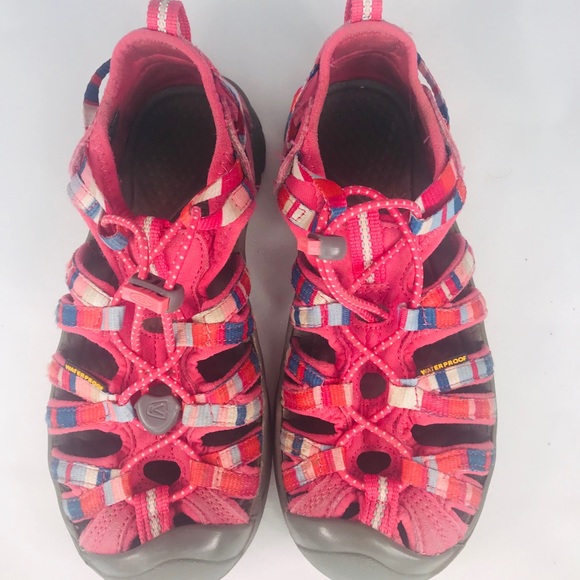 Keen Waterproof Sandals Women Size 2 Pink - Picture 3 of 7